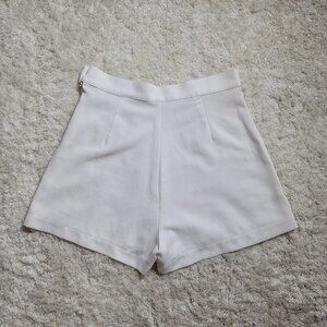 White dress shorts